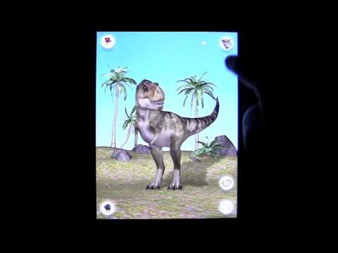 Видео: Обзор приложения Talking Rex The Dinosaur для iPad CrazyMikesapps