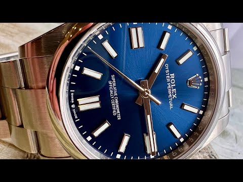 Видео: Обзор часов Rolex Oyster Perpetual 41mm