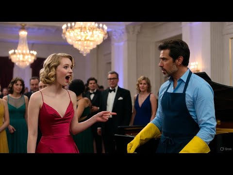 Видео: «Сыграй — и я выйду за тебя!» — смеялась миллионерша… Пока уборщик не заиграл как настоящий гений!