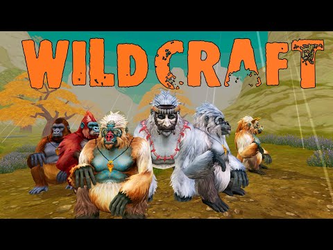 Видео: Прокачиваем гориллу, растим малышей ❄ WildCraft