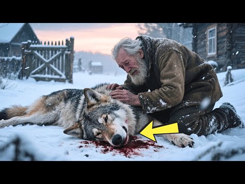 Видео: Стая волков ОКРУЖИЛА слепого старика в пещере, но пришла не НАПАСТЬ, а отдать древний долг...