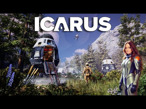 Видео: Выживание с нуля! - Icarus #1