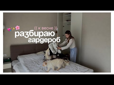 Видео: РАЗБИРАЮ ГАРДЕРОБ К ВЕСНЕ // сочи влог