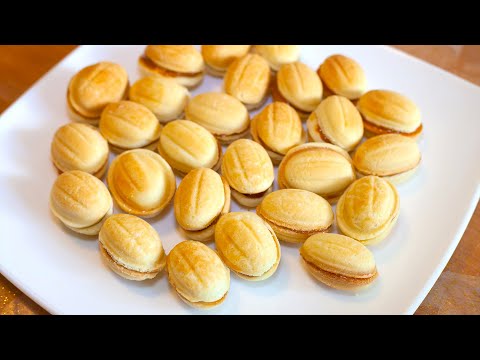 Видео: Орешки со сгущенкой. Вкусные, как в детстве