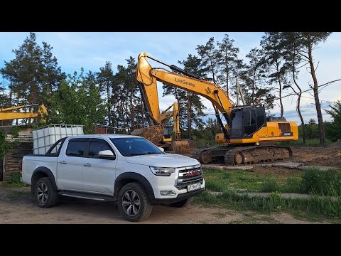 Видео: Рабочие будни  экскаваторщика