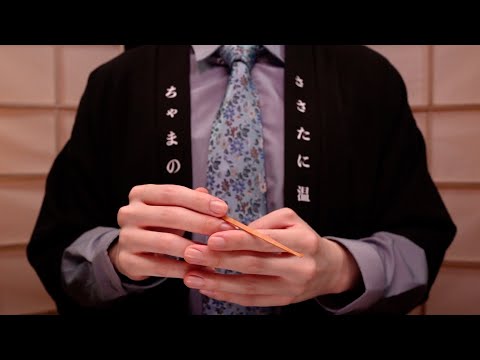 Видео: [ASMR] Чистка ушей в японской гостинице с горячими источниками (шёпотом)