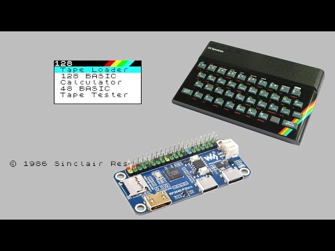 Видео: Запускаем ZX Spectrum на RP2040 PiZero за 800 руб.