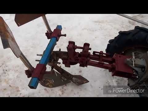 Видео: Приспособлeниe для посадки картофeля к мотоблоку МС МБ—9