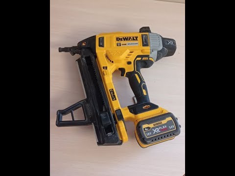 Видео: Аккумуляторный монтажный пистолет DEWALT DCN890. Не всё так просто!