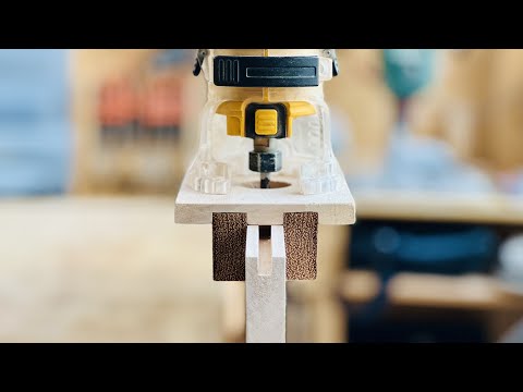 Видео: Возможен шаблон для фрезерования канавок / соединение домино