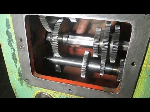 Видео: Зборка коробки передач НГФ-110Ш3. Модернізація, вали, шестерні, кришки, токарка.