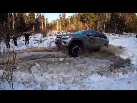 Видео: ОФФРОАД ГРЯЗЬ и СНЕГ Jeep Grand Cherokee WK2 VS Dodge Ram VS Tagaz