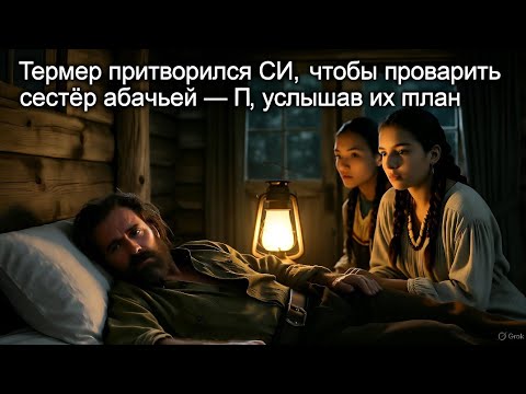 Видео: Фермер притворился СПЯЩИМ, чтобы проверить сестёр апачей — ЗАСТЫЛ, услышав их план