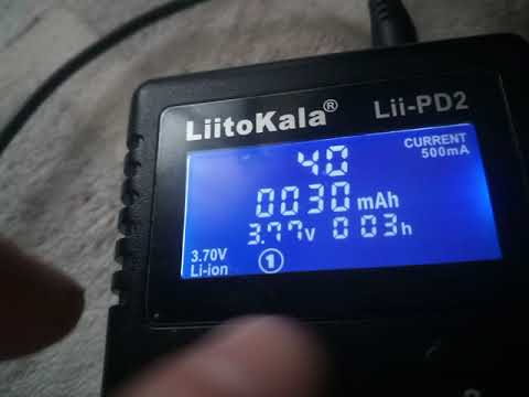 Видео: LiitoKala® Lii-PD2 подсветка экрана без отключения.