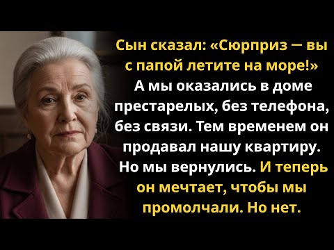 Видео: Сын отправил нас «в отпуск» — но это был путь в дом престарелых… Мы вернулись, и он пожалел.