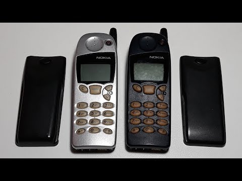 Видео: Nokia 5110 два ретро телефона с аукциона из Германии с русской прошивкой