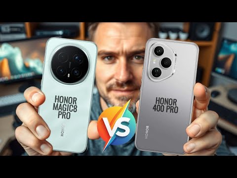 Видео: Honor Magic8 Pro против Honor 400 Pro — лучшее сравнение флагманов HONOR!