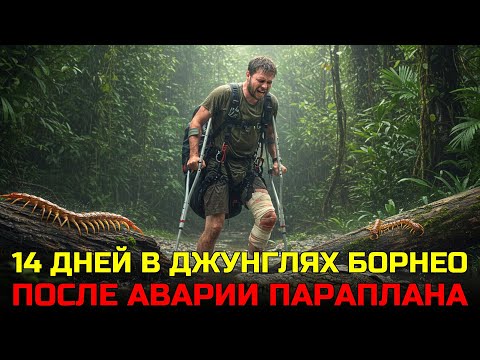 Видео: Мой Параплан РУХНУЛ в джунгли! 14 дней ада со сломанной ногой