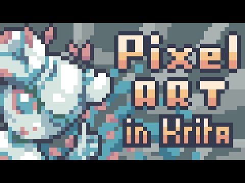 Видео: Krita: PixelArt | Настройки Криты для PixelArt