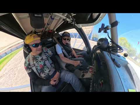 Видео: Урок по пилотиране на ултралек самолет