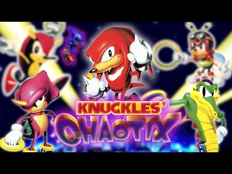 Видео: НАКЛЗ ПРОШЁЛ "KNUCKLES' CHAOTIX" - Обзор игры