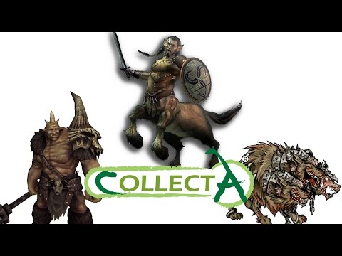 Видео: Collecta: Герои мифов древней Греции. Кентавр Хирон, Циклоп, Цербер.