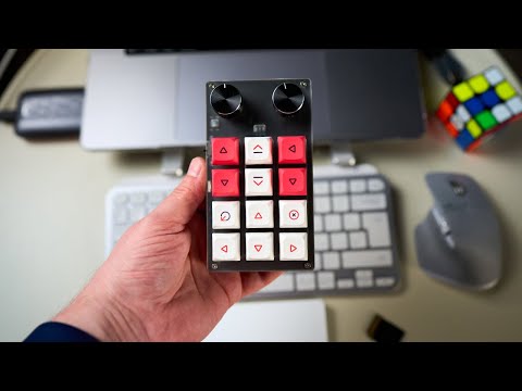 Видео: Механическая клавиатура 12/2 AliExpress Programmable Macropad Keypads, Keyboards USB Custom Keyboard