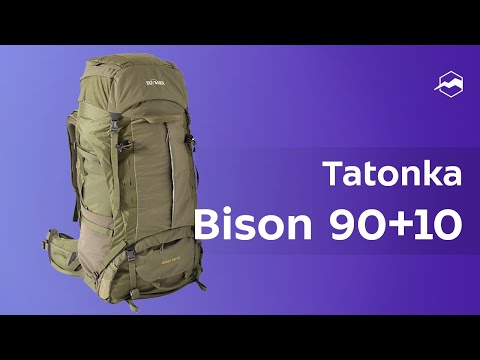 Видео: Рюкзак Tatonka Bison 90+10