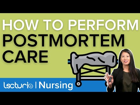Видео: Как обеспечить посмертный уход после смерти пациента | Lecturio Nursing Clinical Practices