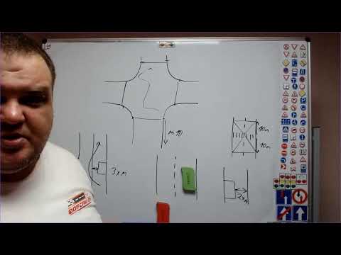 Видео: Тема 11 остановка и стоянка ТС (вечер)