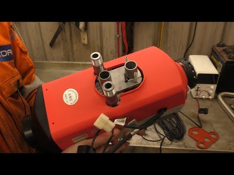 Видео: Тест/обзор китайского дизельного воздухонагревателя и водонагревателя