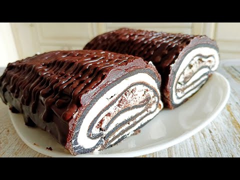 Видео: Шоколадный Кето рулет "Lindor" это фантастика!