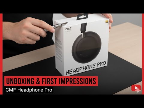 Видео: Распаковка и первые впечатления от наушников CMF Headphone Pro (тёмно-серые)