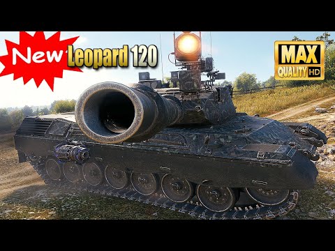 Видео: Новый Leopard 120: школьный спектакль на Прохоровке - World of Tanks