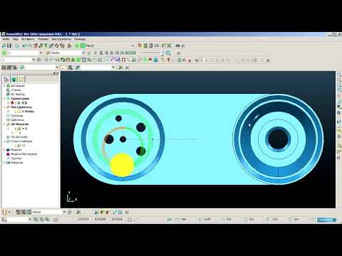 Видео: Вопрос подписчика. Нарезание резьбы одновитковой резьбофрезой. Использование коррекции. Power Mill.