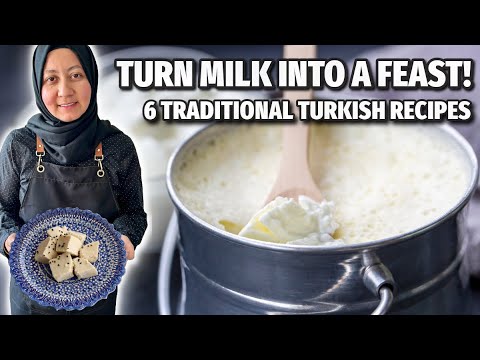 Видео: Что я сделал всего из 3 литров молока | Традиционный турецкий ЙОГУРТ, СЫР и многое другое