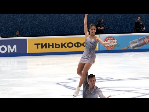 Видео: Mishina / Galliamov - Rus Nats 2022 - FS / Мишина / Галлямов - ЧР - ПП - 25.12.2021