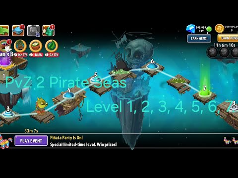 Видео: PvZ 2 проходження Pirate Seas