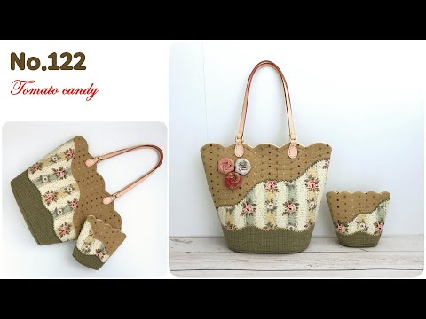 Видео: Quilt No.122 Волнистая Сумка-Тоте, Лоскутная Сумка и Чехол, Выкройка Сумки