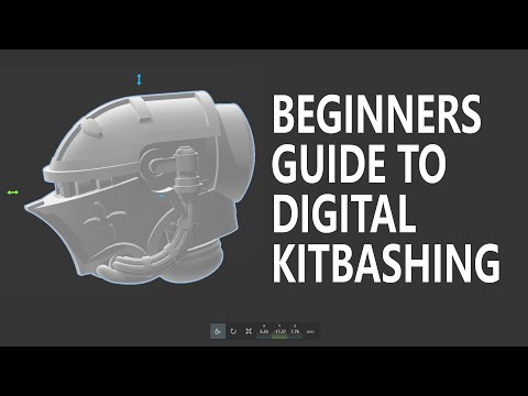 Видео: Цифровые миниатюры Kitbashing — это УДИВИТЕЛЬНО (и просто)