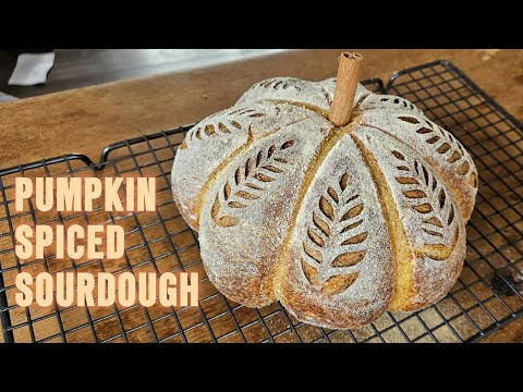 Видео: Тыквенный пряный хлеб на закваске