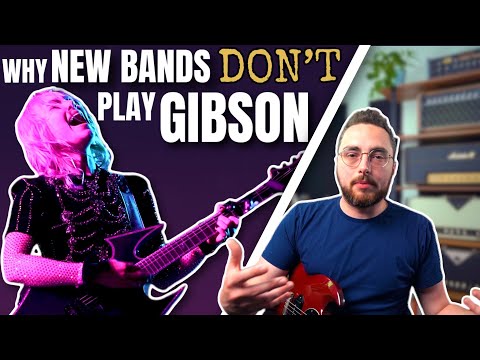 Видео: Почему новые группы не играют на гитарах Gibson