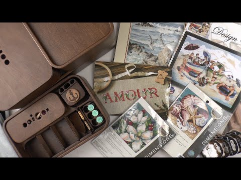 Видео: 38. ПОКУПКИ за несколько месяцев | Станок AMOUR, Коробки AGIBOX | НАБОРЫ, ткани | Вышивка крестом