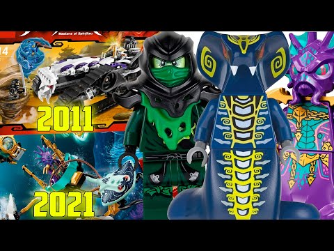 Видео: ВЕСЬ Транспорт Злодеев LEGO Ninjago