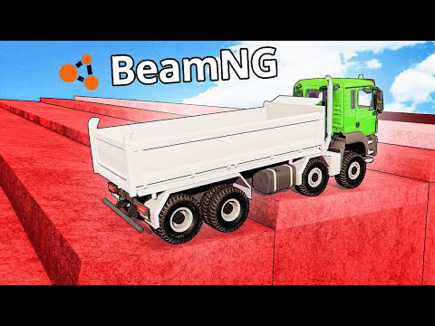 Видео: Я ЭТО СДЕЛАЛ!! ЛЕСТНИЦА В BEAM NG Мультиплеер!!!