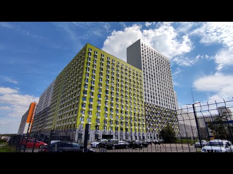 Видео: 💥ЖК Бутово-Парк №2! 🏢17-этажный ПИК! 🔊Музыкальные лифты (МЭЛ-2017 г.в), 📱Домофон Eltis, г.Москва