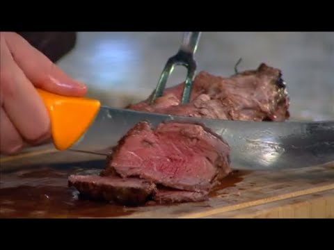 Видео: Ростбиф Мясника. Стейк Бостон. Сливовый соус