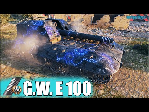 Видео: ТРИ ОТМЕТКИ на немецкой АРТЕ 💩 World of Tanks G.W. E 100 лучший бой