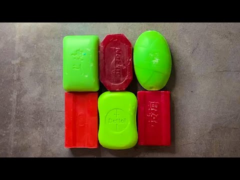 Видео: Taglio del Sapone ASMR || Резка крашенного мыла ASMR || CUTTING COLORED SOAP ASMR -595