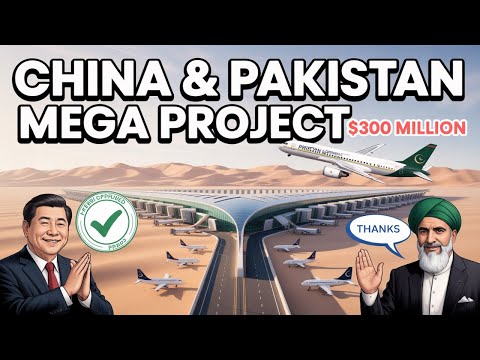 Видео: Китай построил аэропорт стоимостью 300 миллионов долларов в смертоносной пустыне Пакистана. Вот п...
